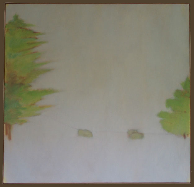 On the Rock Springs Trail: Fog Fills the Vision, 1981